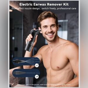 NIB Electric Ear Wax Removal Kit